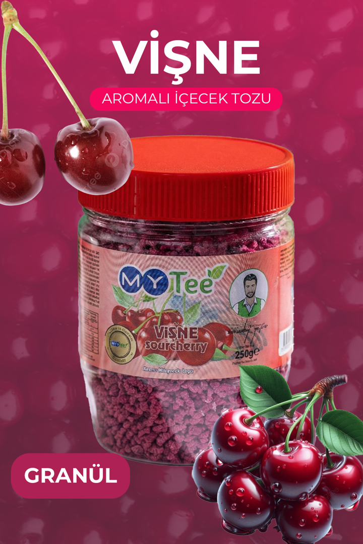 MyTee Vişne Aromalı Granül İçecek Tozu 250gr resmi