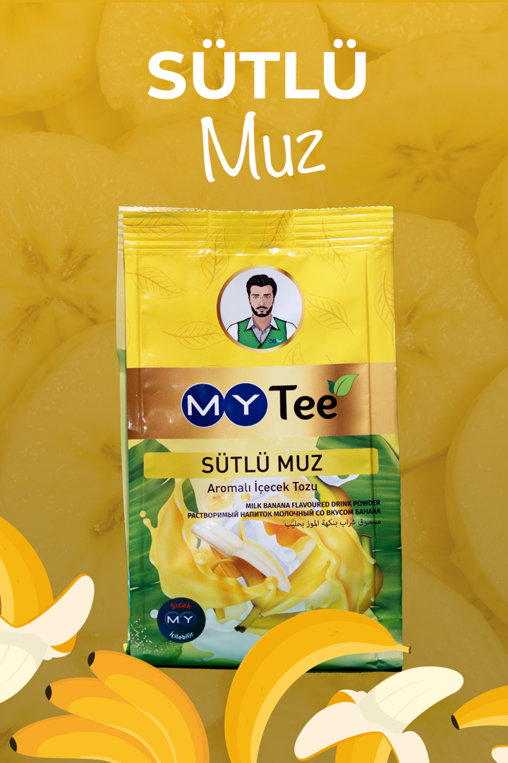 MyTee Sütlü Muz Aromalı İçecek Tozu 250gr resmi