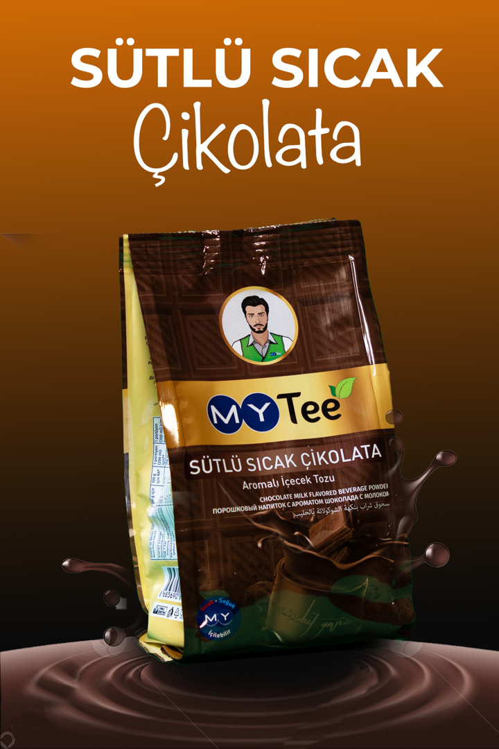 MyTee Sütlü Sıcak Çikolata Aromalı İçecek Tozu 250gr resmi