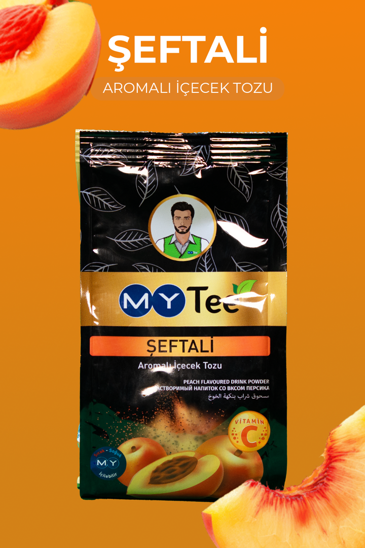MyTee Şeftali Aromalı İçecek Tozu 250gr resmi